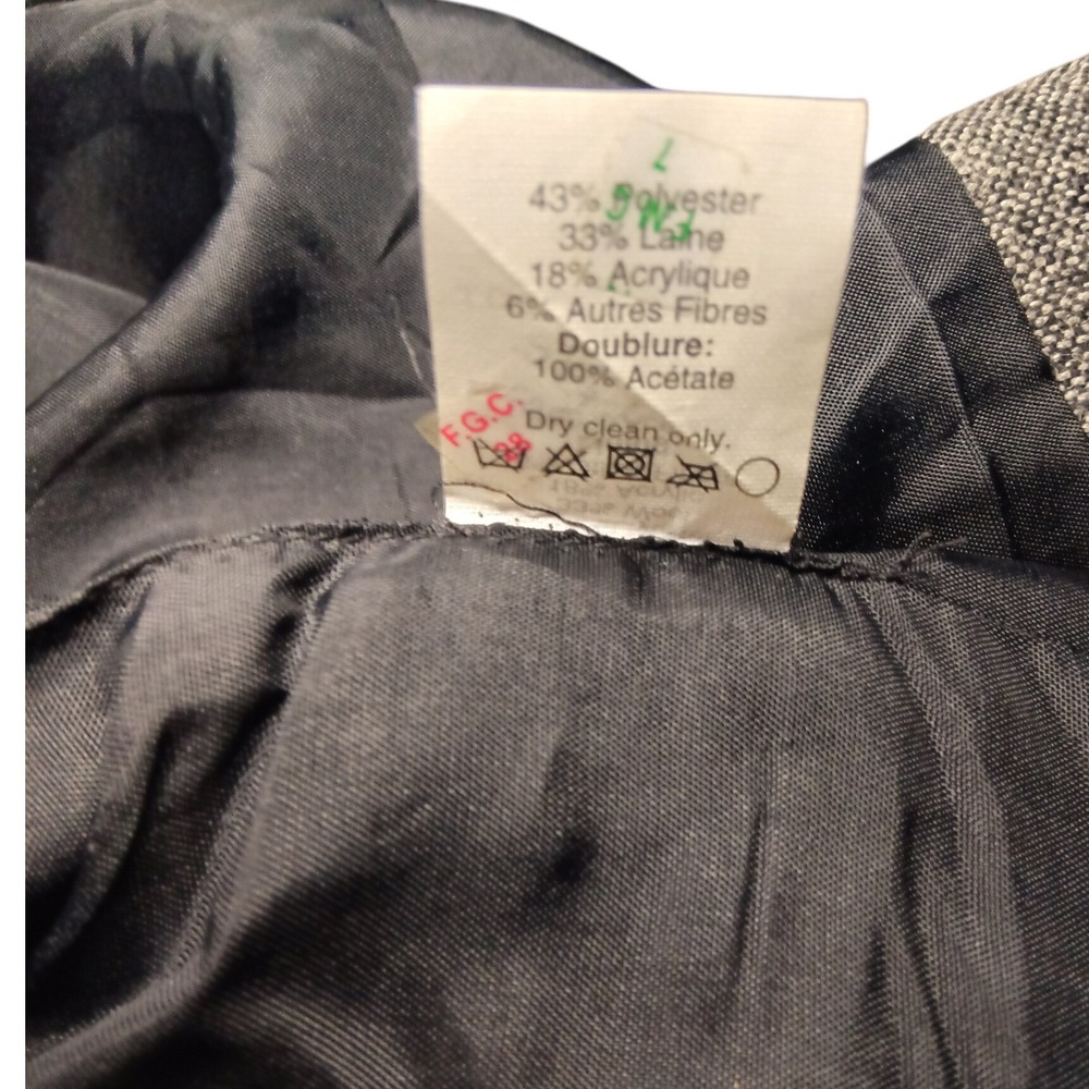 J. Crew Suiting Wool Blend Gray Dress Career Office Business Casual - Picture 9 of 13
